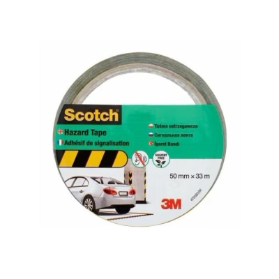 3M Scotch UNIVERSAL маркираща лента черно и жълто 30m x 50mm