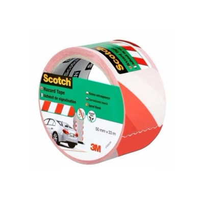3M Scotch UNIVERSAL маркираща лента бяло и червено 30m x 50mm