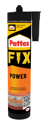 Pattex FIX Power монт. лепило без разтворител 385 г