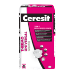 Ceresit Thermo Unversal Бяло Лепило-шпакловка за топлоизолация 25 кг