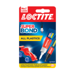 Loctite Super Bond Аll Plastics секундно лепило за пластмаса 2г + 4мл