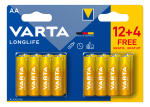 Varta Longlife АА 12+4бр.