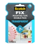 3M Scotch® FIX двойнолепяща монтажна лента прозрачна