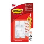 3M Command  17001 закачалка 2 бр. M - max 1.3 кг - бяла